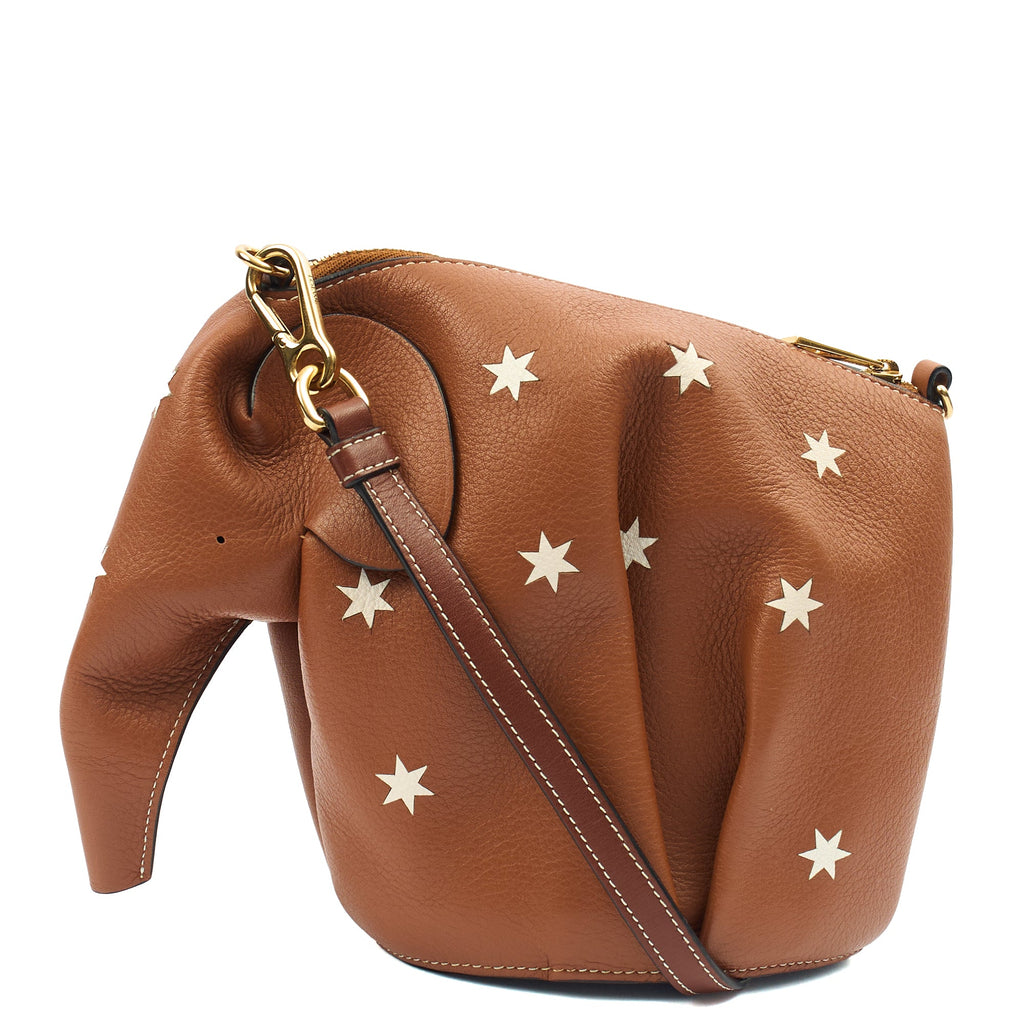 Loewe Cross Body Elephant Crossbody - Mini in Brown, invalid