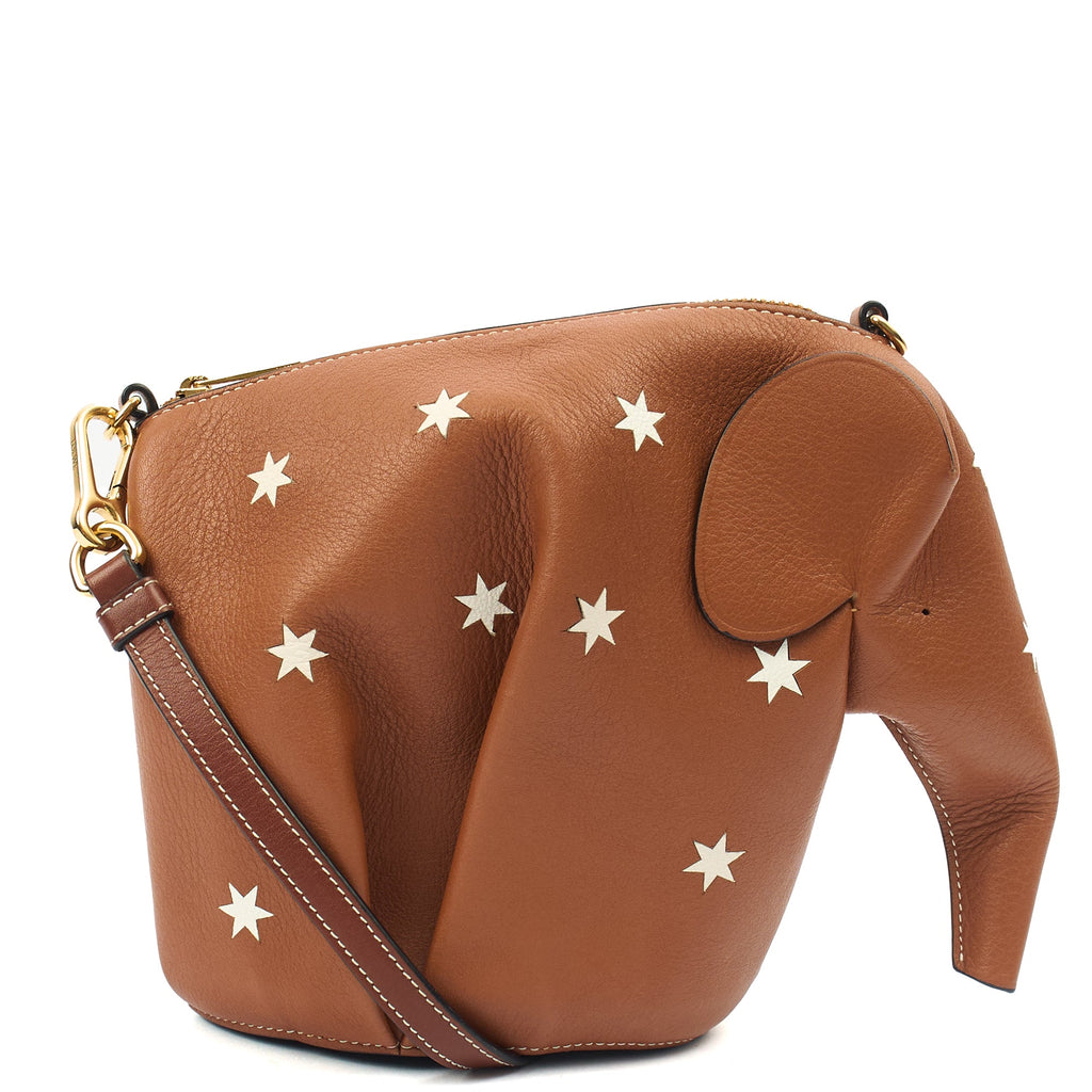 Loewe Cross Body Elephant Crossbody - Mini in Brown, invalid