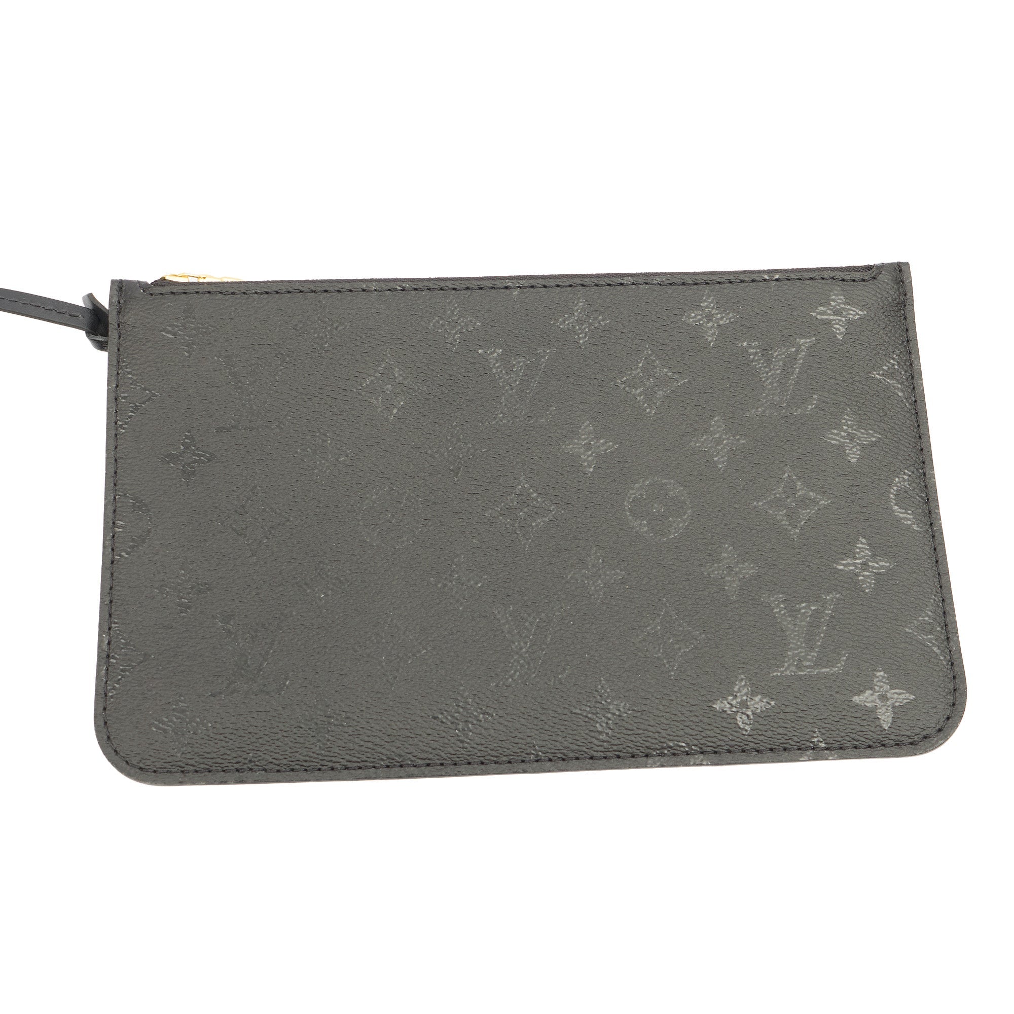 Louis Vuitton Tote Neverfull MM in Black, Leather