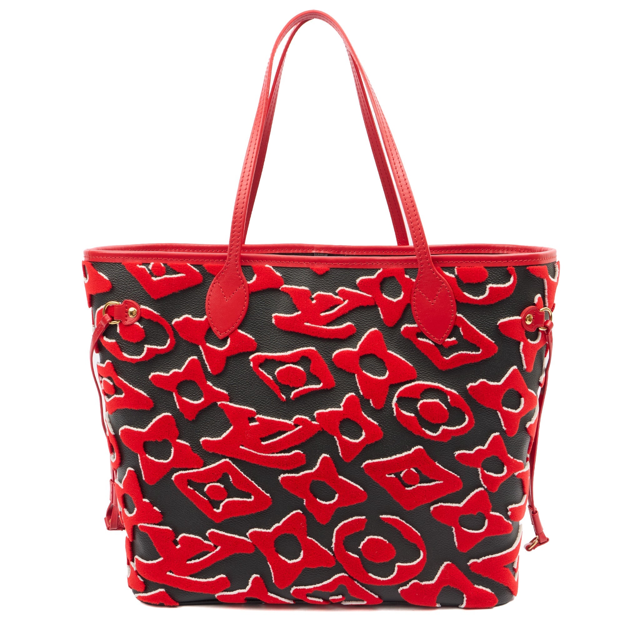 Louis Vuitton Tote Neverfull MM in Black, Leather