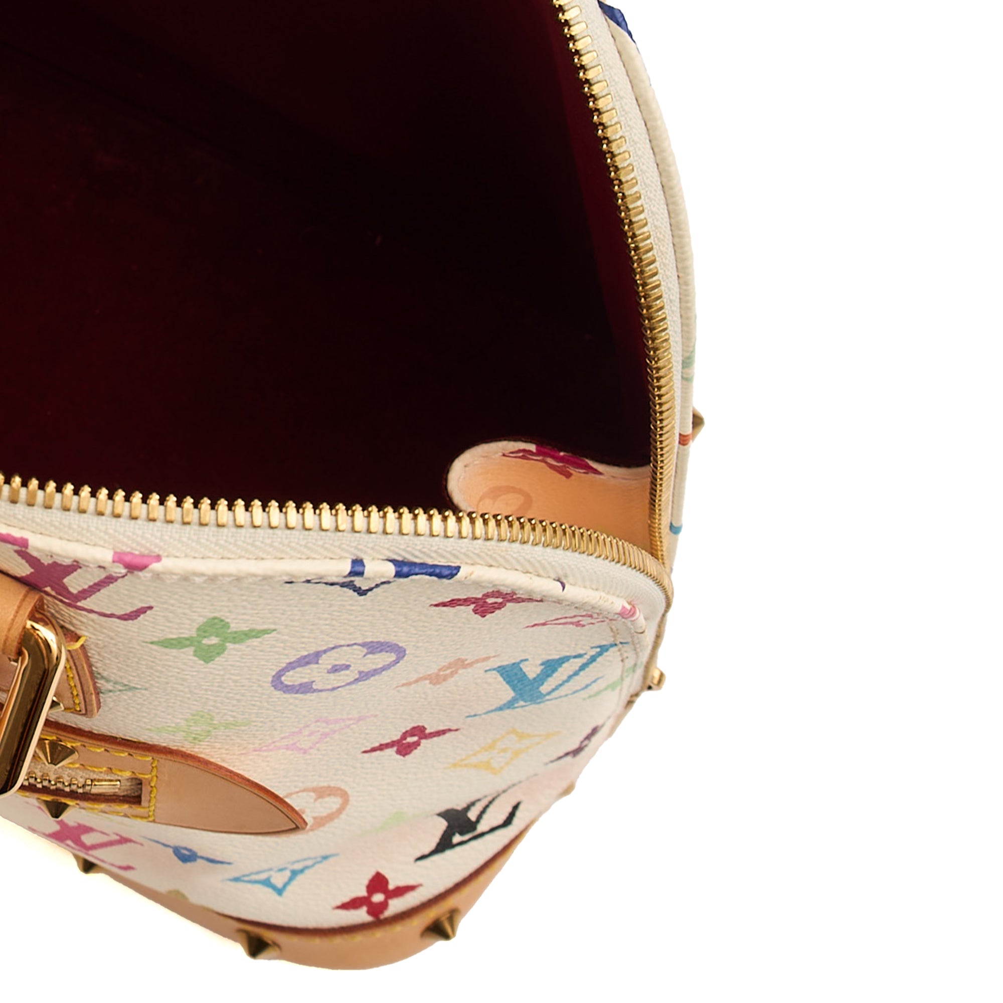 Louis Vuitton Tote Alma MM in Multicolor Monogram, Canvas