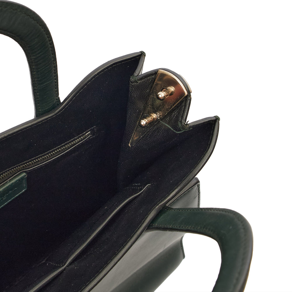 Balenciaga Tote Maillon Tote in Green, Leather