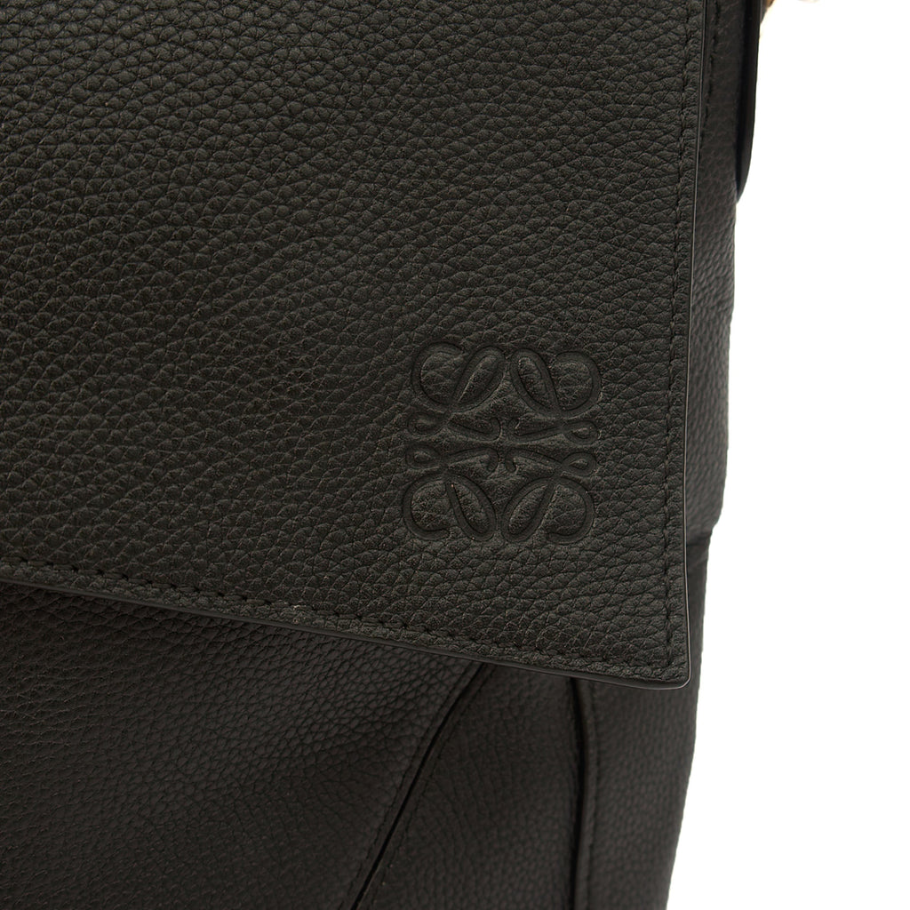 Loewe Cross Body Puzzle - Large in Black, Leather