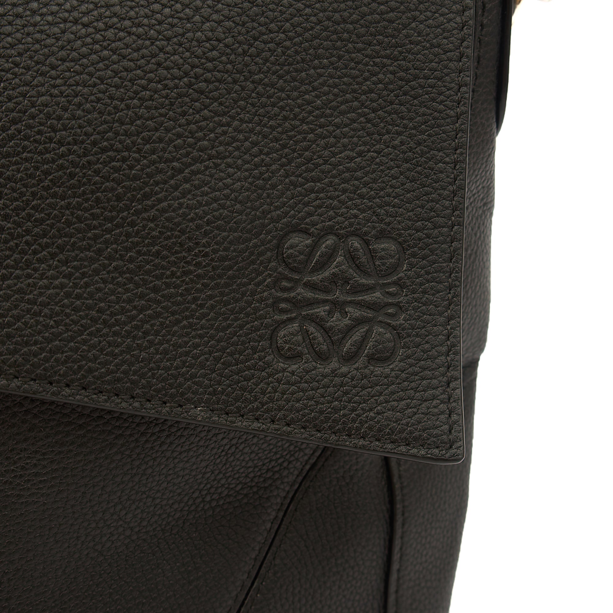 Loewe Cross Body Puzzle - Large in Black, Leather