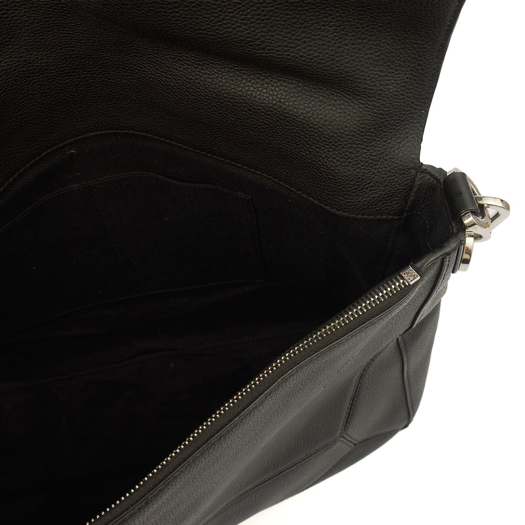 Loewe Cross Body Puzzle - Large in Black, Leather