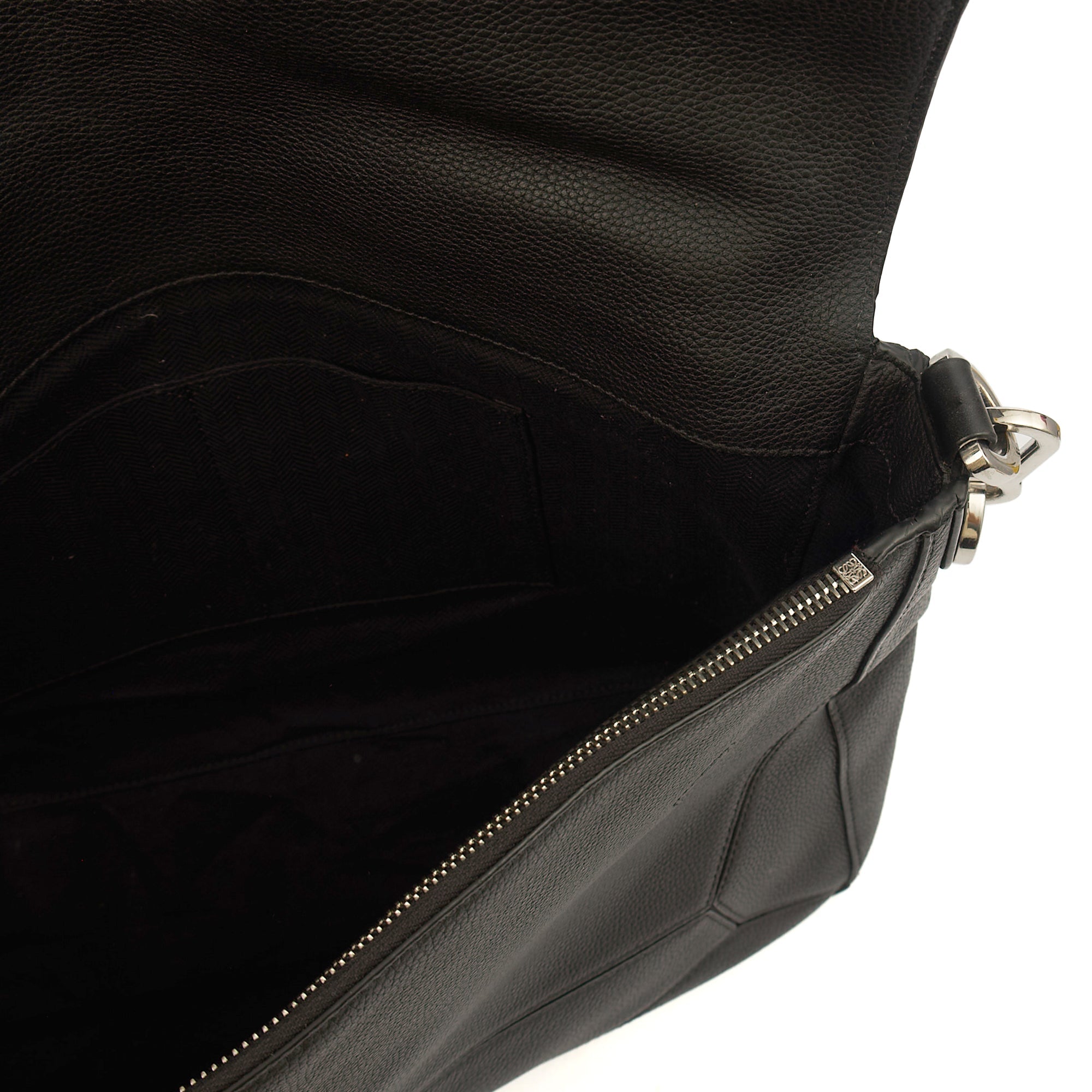 Loewe Cross Body Puzzle - Large in Black, Leather