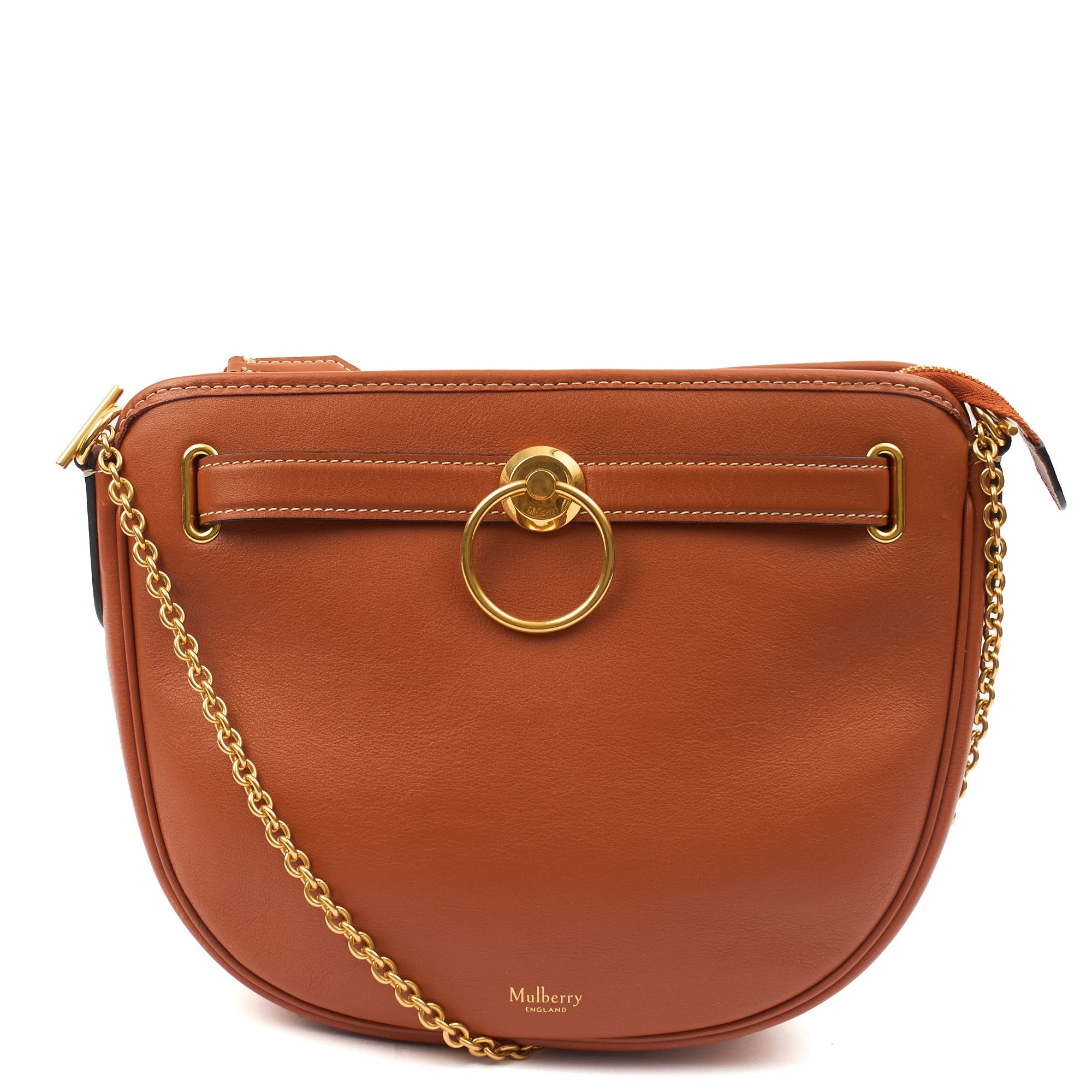 Mulberry Cross Body Brockwell in Brown, Leather