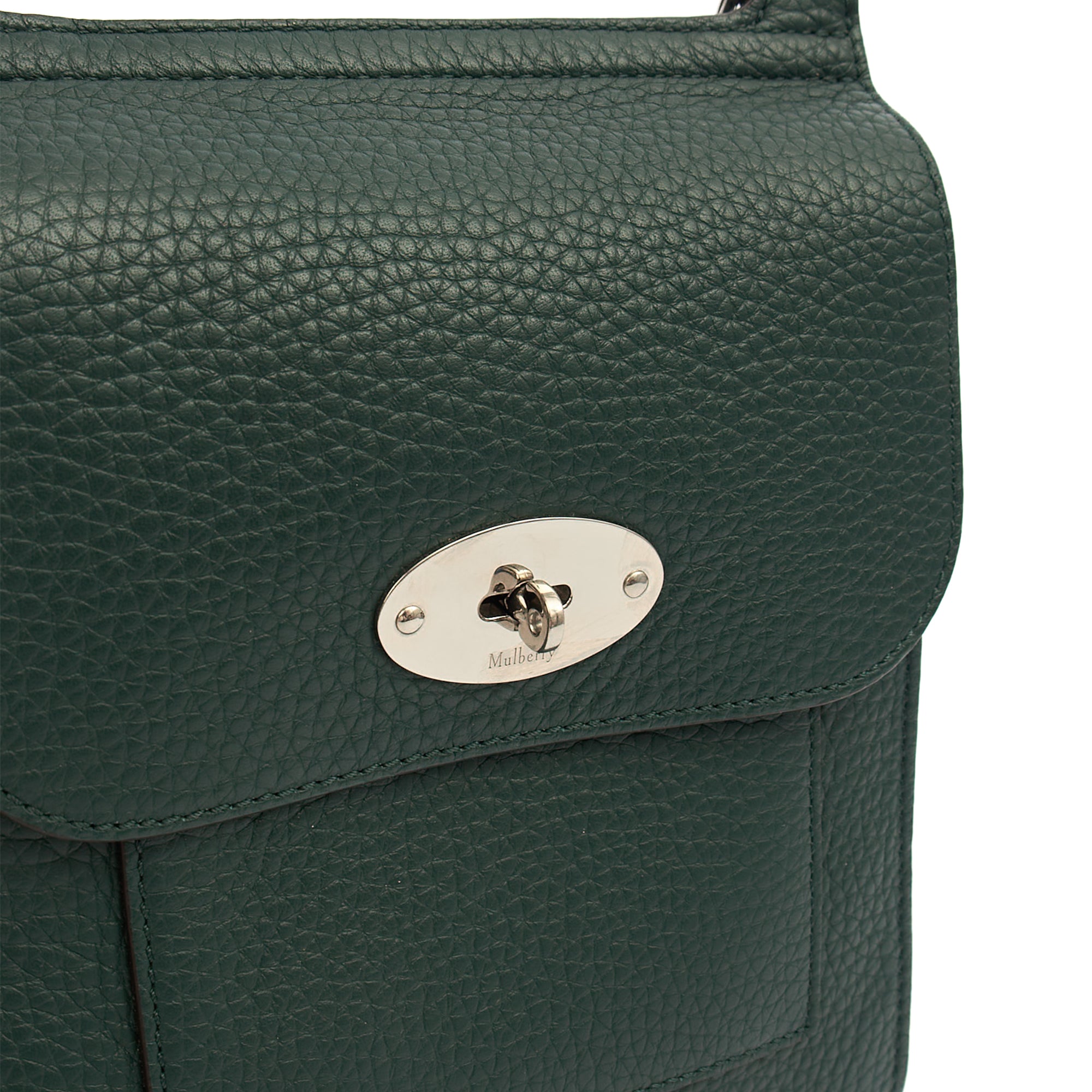 Mulberry Cross Body Antony - Small in Mulberry Green, Leather