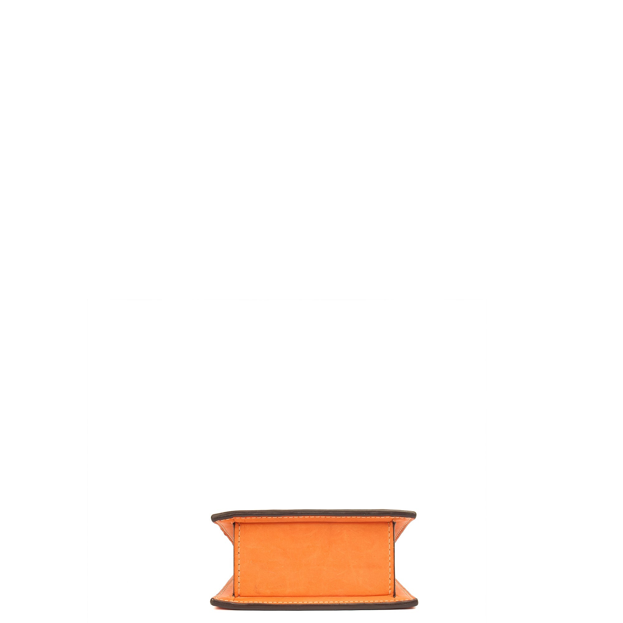 Jacquemus Mini Bag Le Chiquito in Orange, Leather