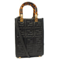 Fendi Mini Bag Sunshine - Mini in Black, Leather