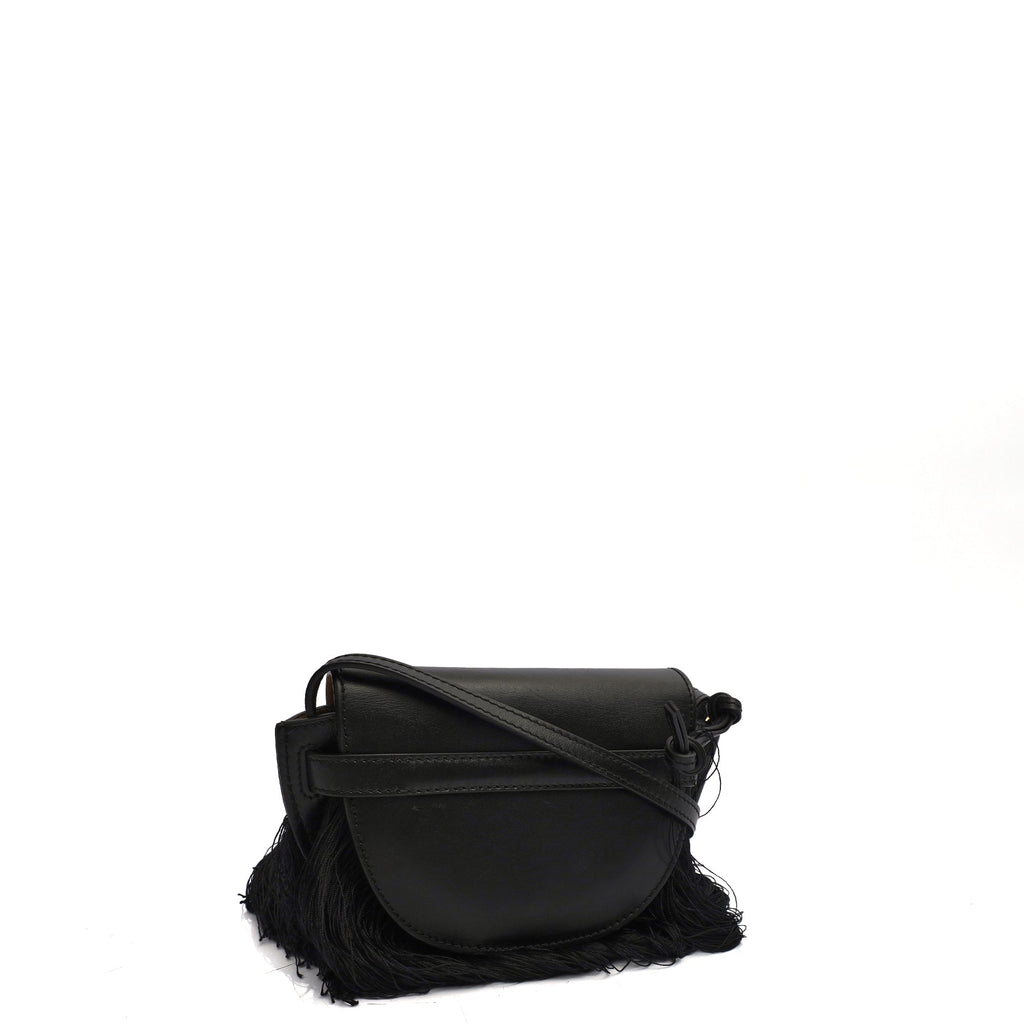 Loewe Cross Body Gate - Mini in Black, Leather