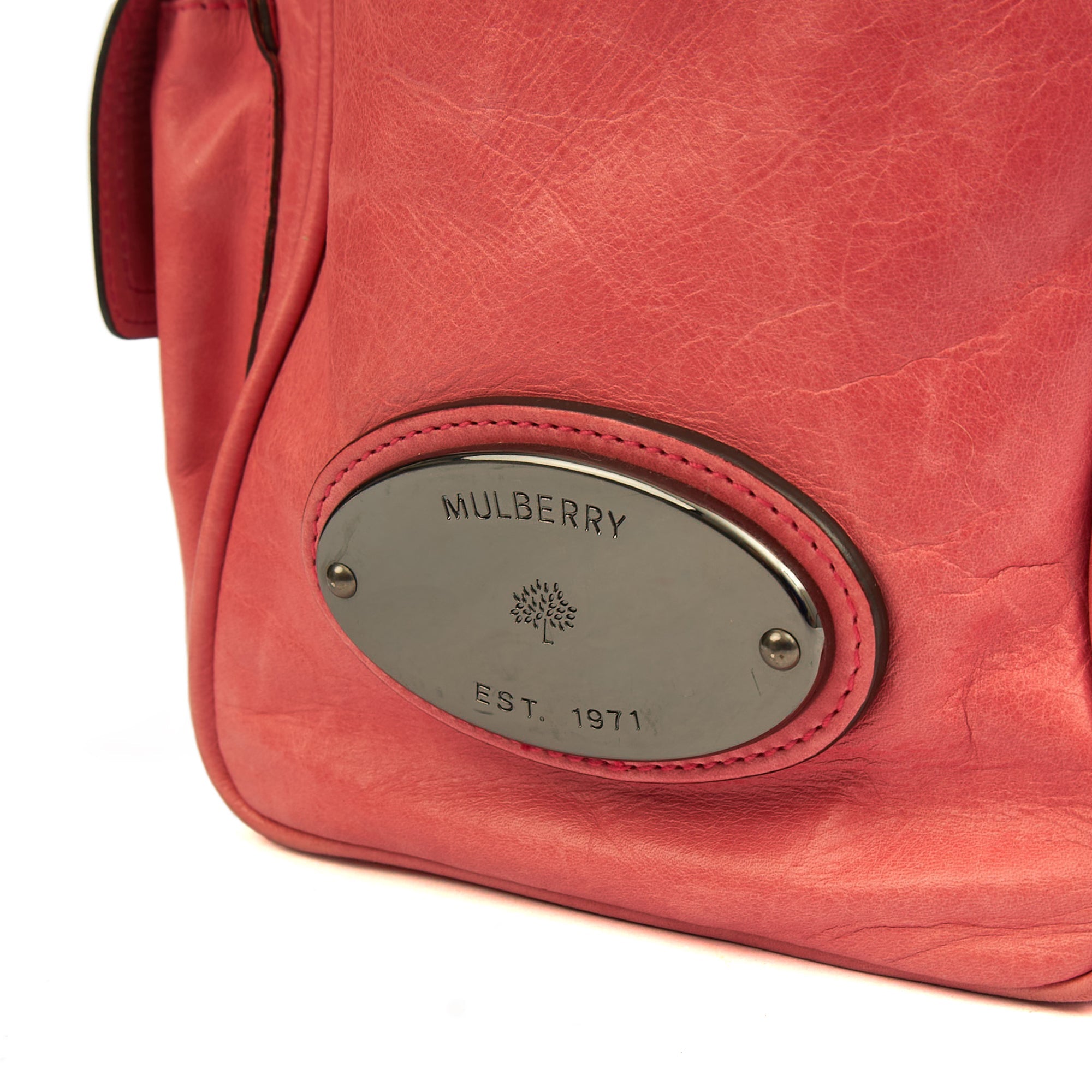 Mulberry Tote Vintage Tote  in Pink, Leather