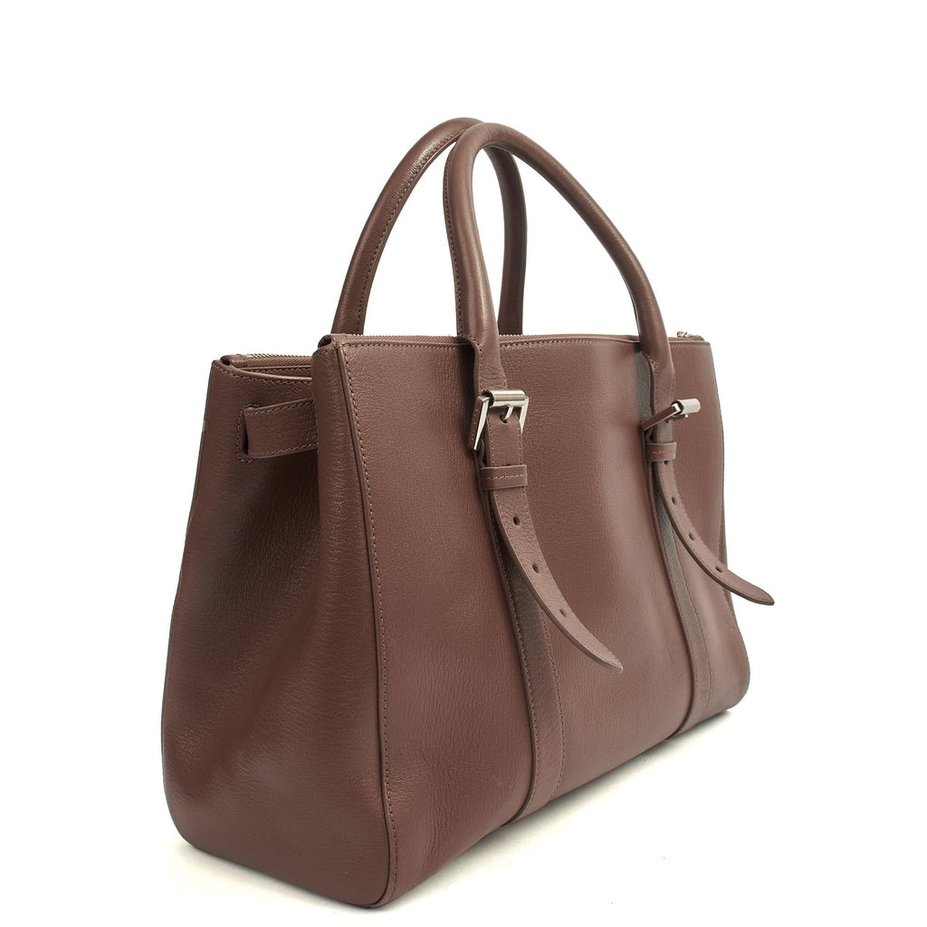 Mulberry Tote Bayswater Double Zip Tote in Putty, Leather