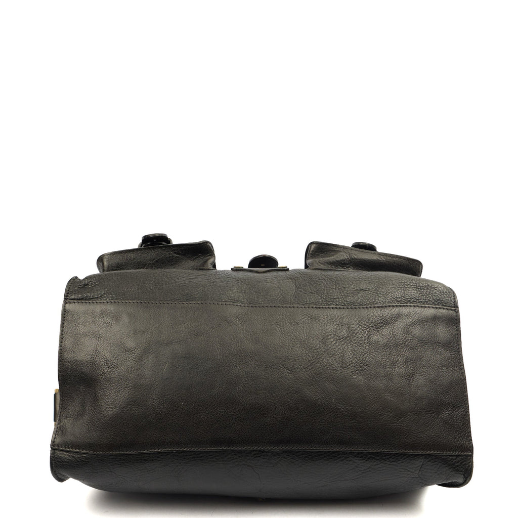 Mulberry Tote Roxanne in Black, Leather