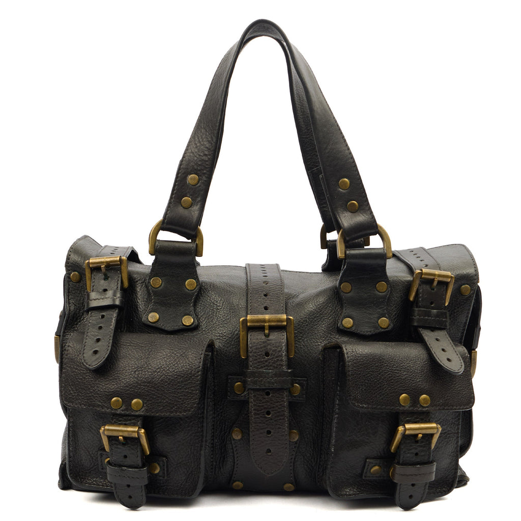 Mulberry Tote Roxanne in Black, Leather