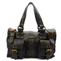 Mulberry Tote Roxanne in Black, Leather
