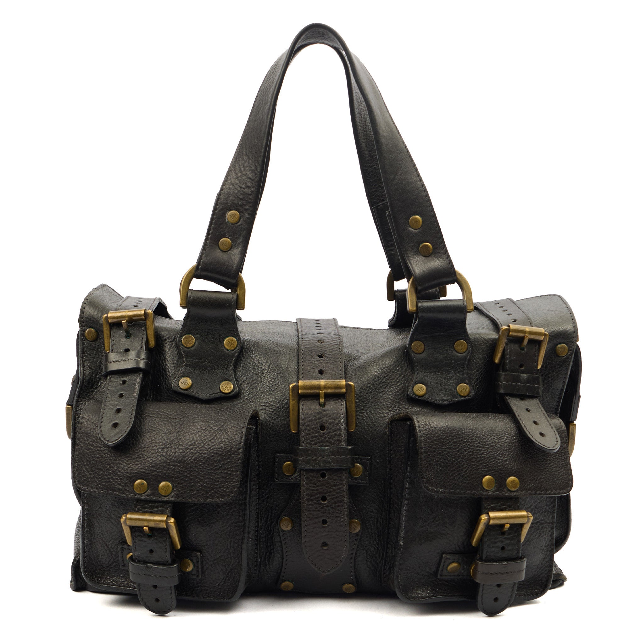 Mulberry Tote Roxanne in Black, Leather