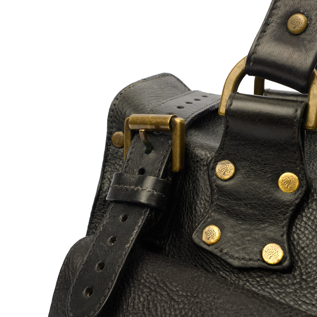 Mulberry Tote Roxanne in Black, Leather