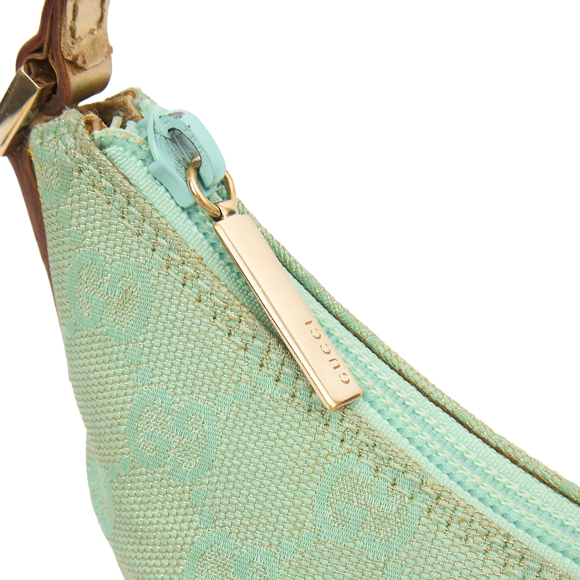 Gucci Shoulder Bag Vintage Shoulder Bag in Green, Fabric