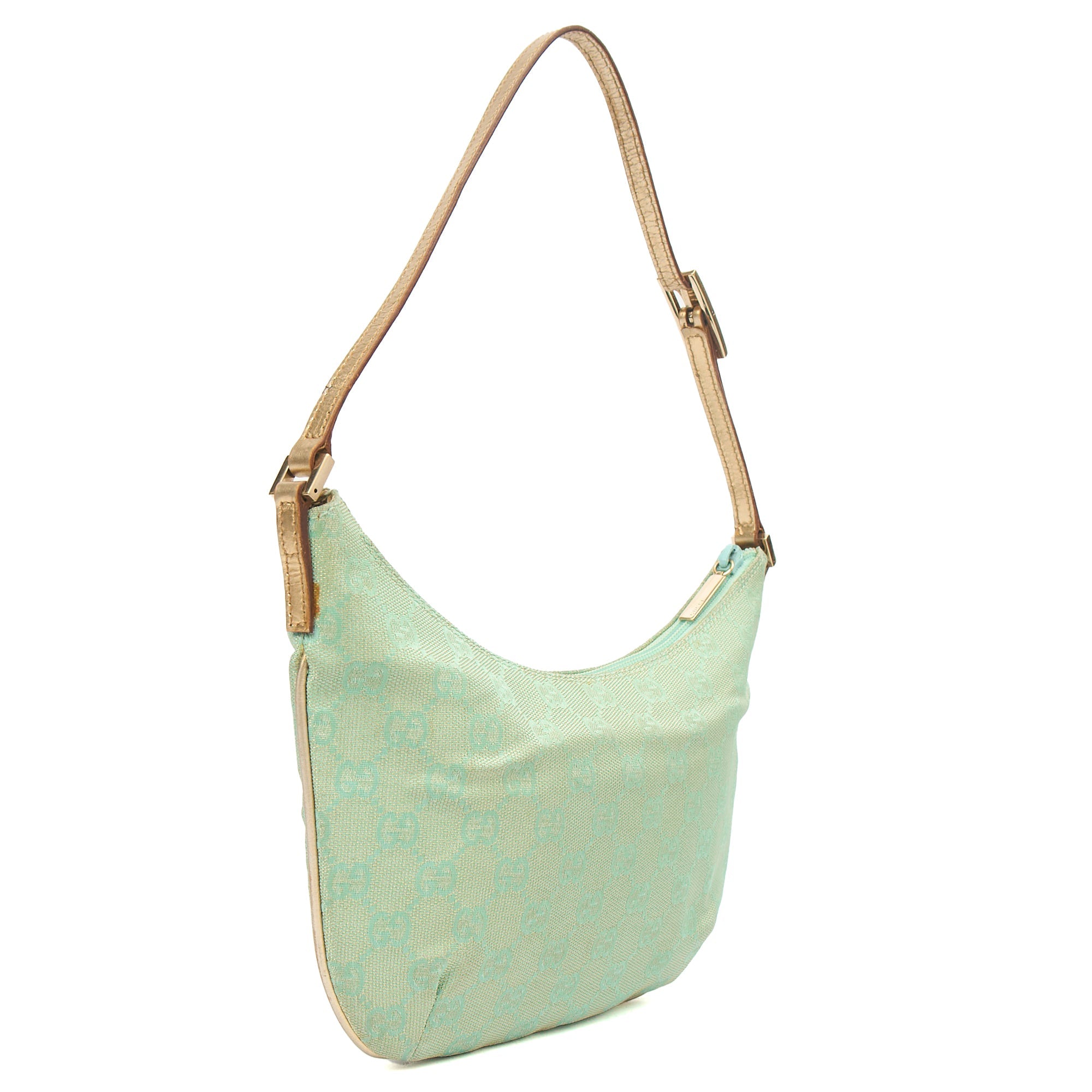 Gucci Shoulder Bag Vintage Shoulder Bag in Green, Fabric