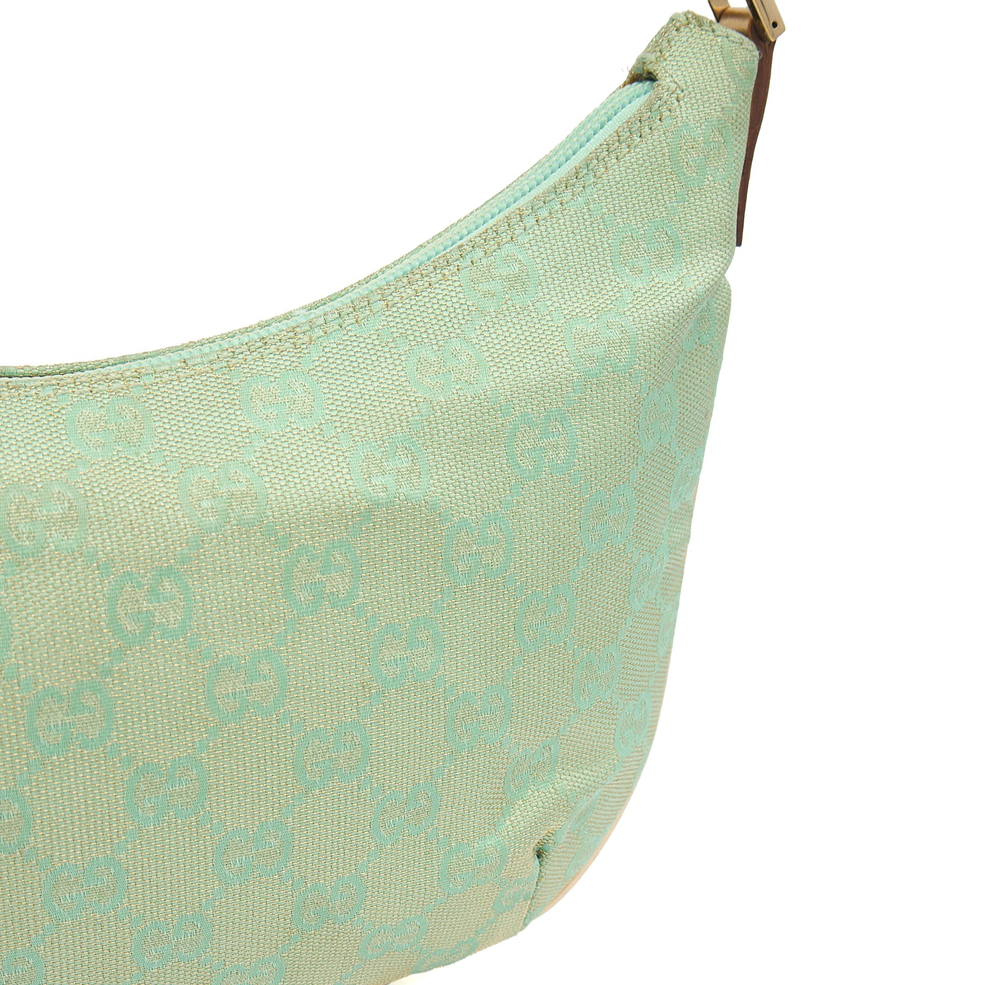 Gucci Shoulder Bag Vintage Shoulder Bag in Green, Fabric