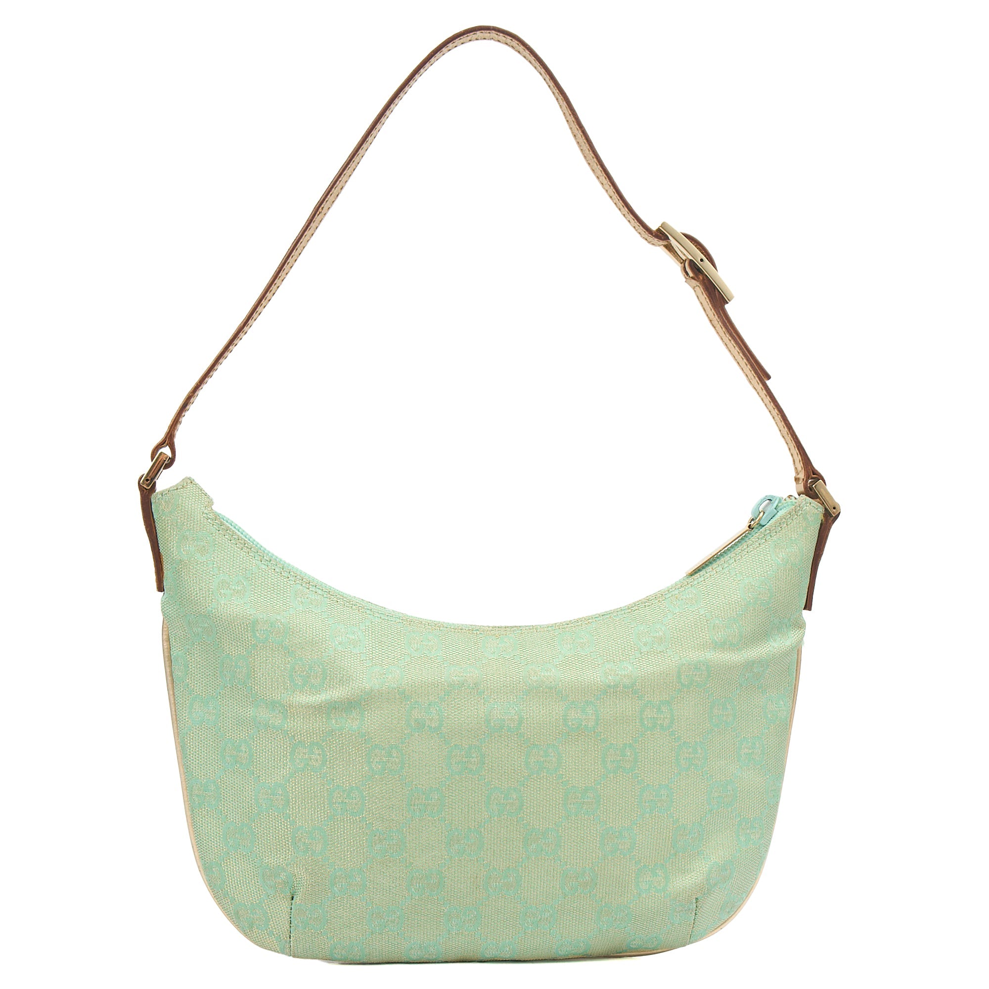 Gucci Shoulder Bag Vintage Shoulder Bag in Green, Fabric