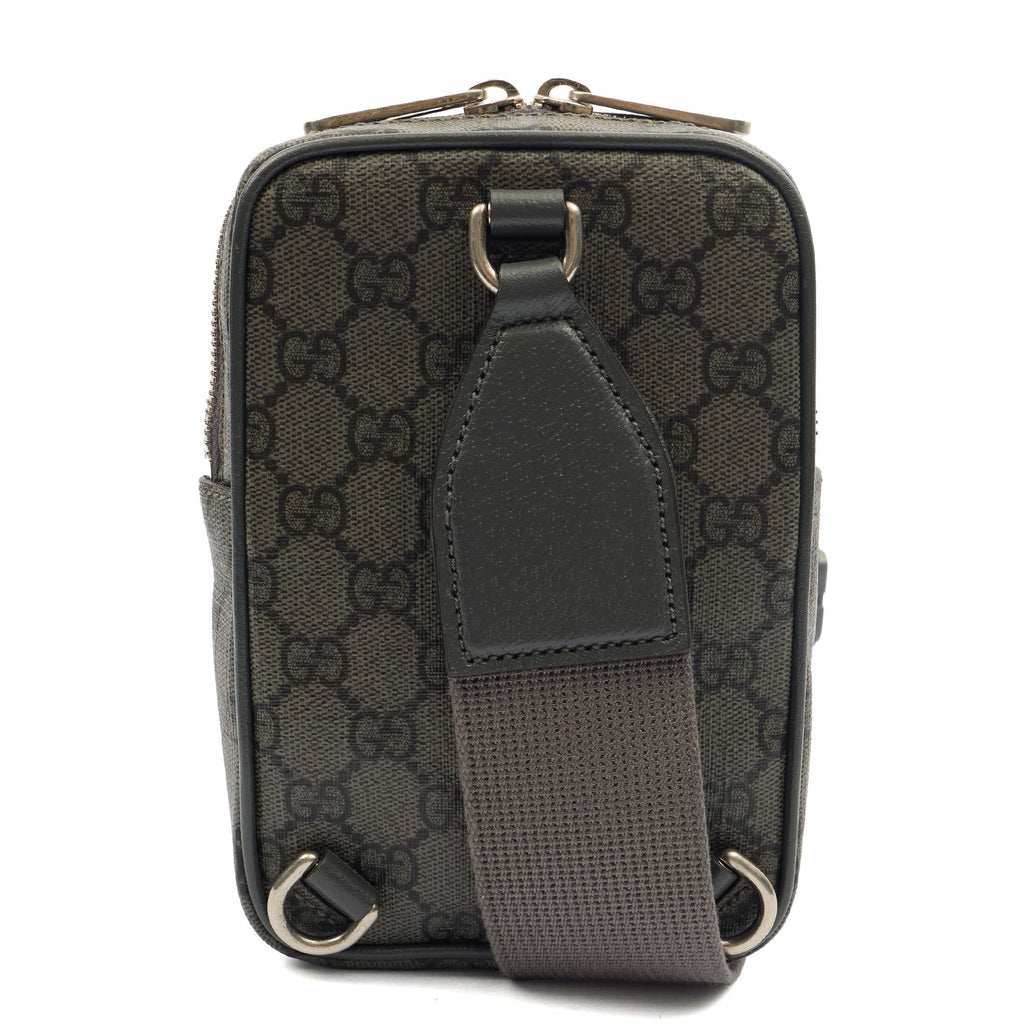 Gucci Cross Body Ophidia Crossbody in Grey, Leather
