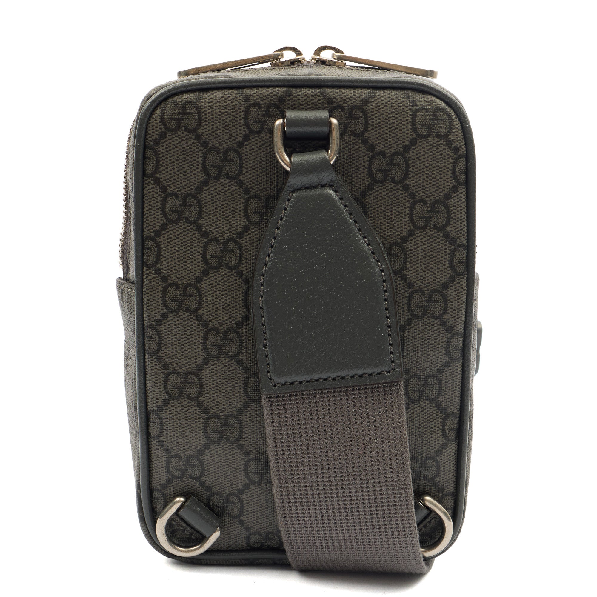 Gucci Cross Body Ophidia Crossbody in Grey, Leather