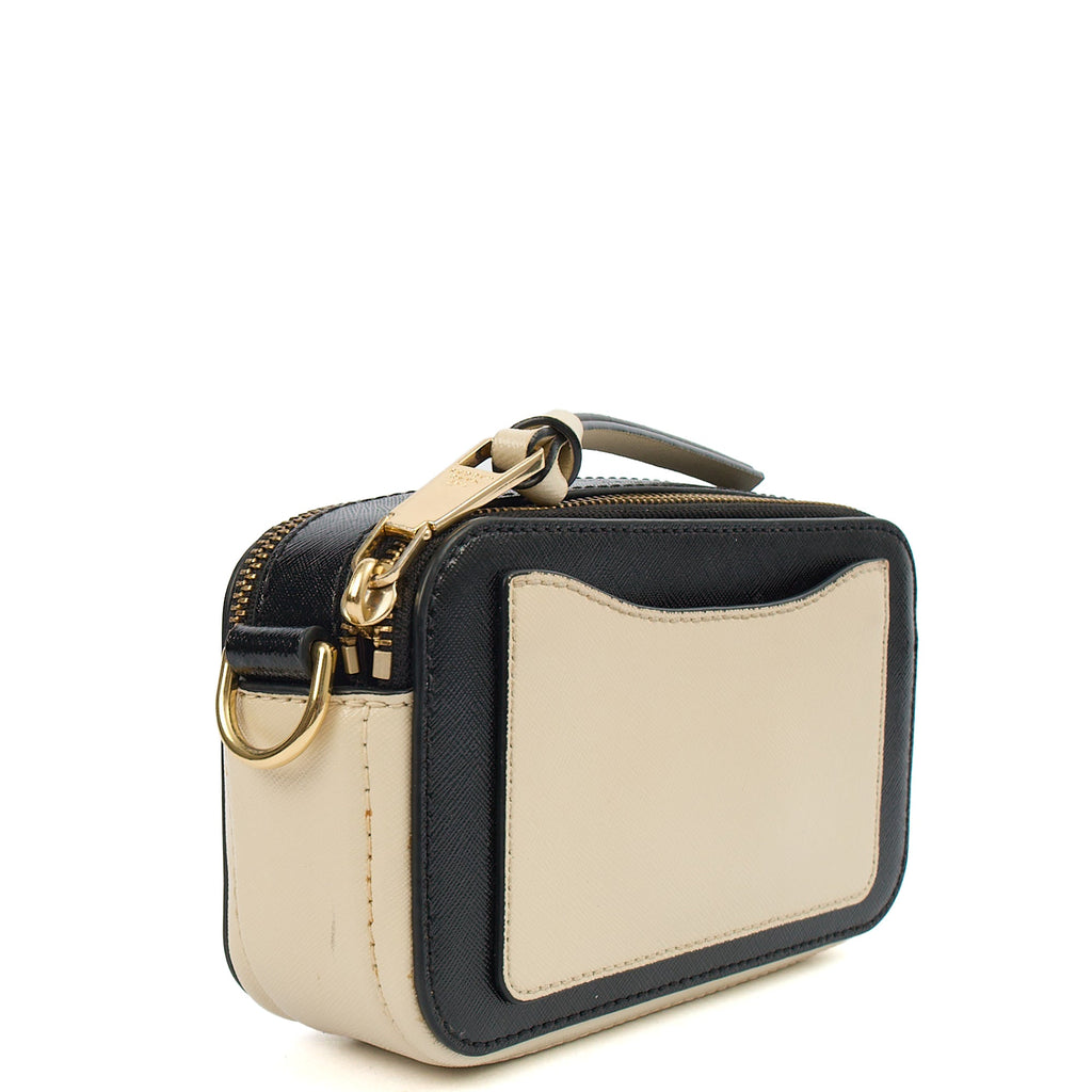 Marc Jacobs Cross Body Snapshot in cloud white, Leather