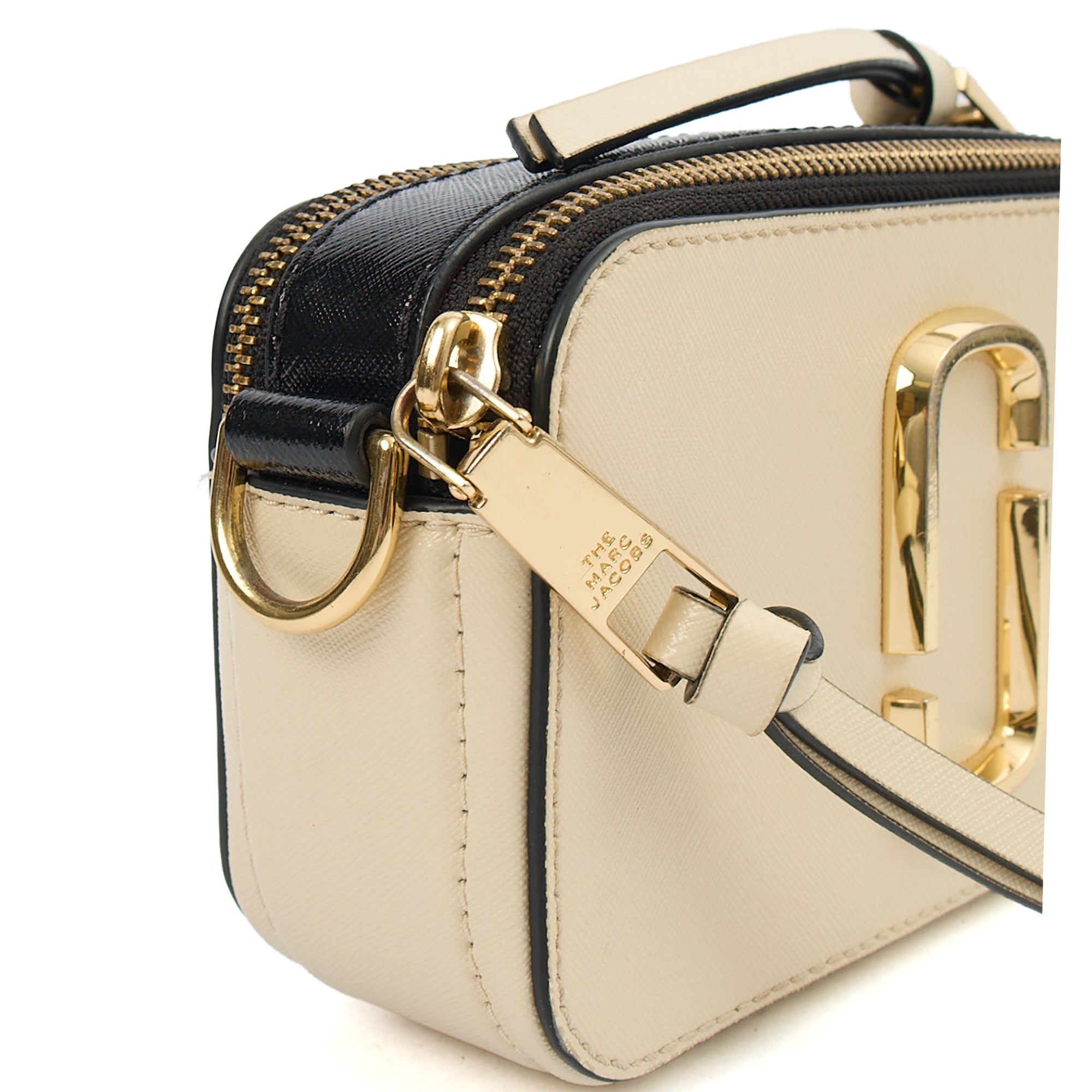 Marc Jacobs Cross Body Snapshot in cloud white, Leather