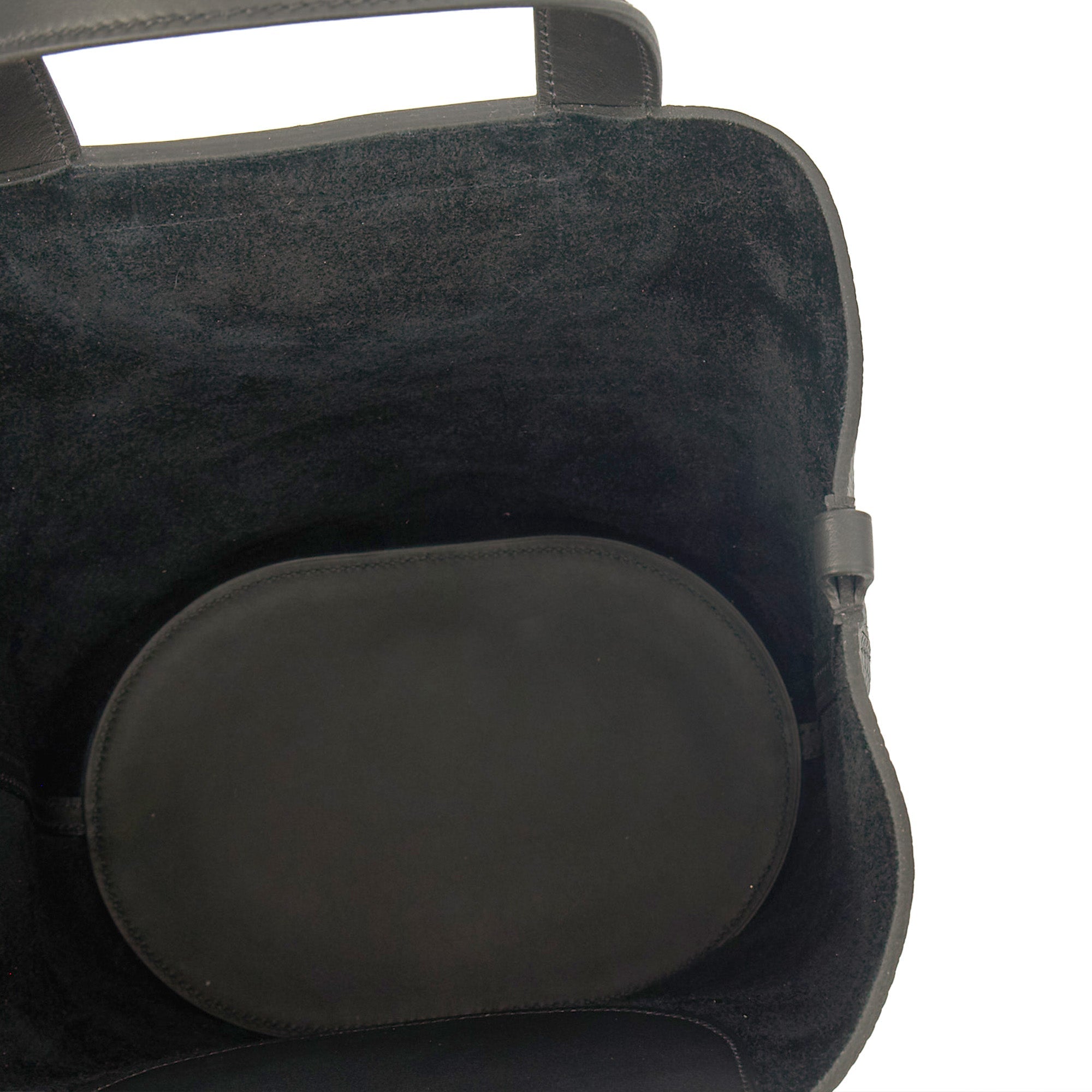 Hermes Tote In The Loop in Black, Togo Leather