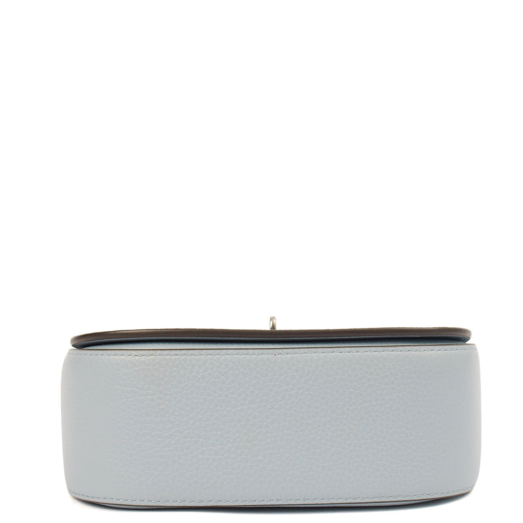 Mulberry Cross Body Darley Shoulder Bag - Small  in Poplin Blue, Calfskin Leather