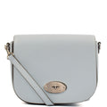 Mulberry Cross Body Darley Shoulder Bag - Small  in Poplin Blue, Calfskin Leather