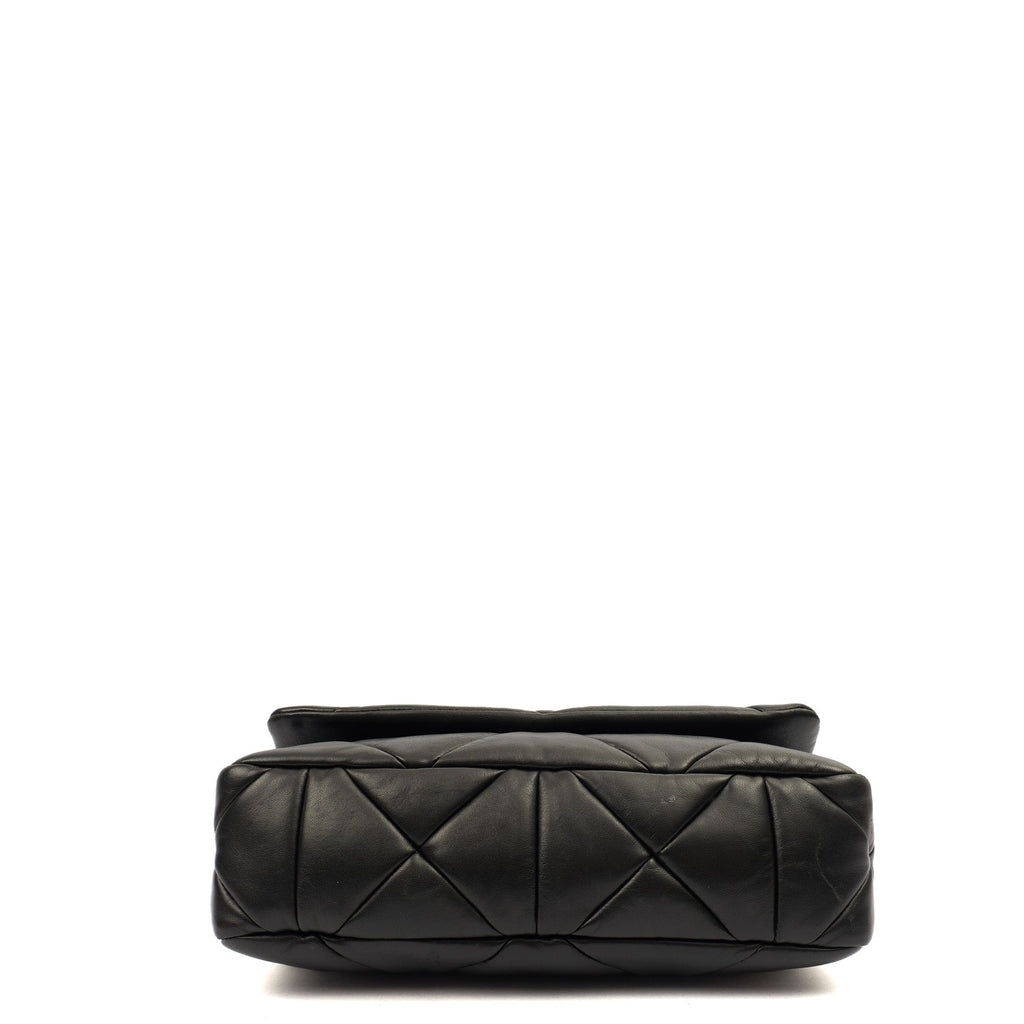 Prada Cross Body System Patchwork bag in Black, Leather