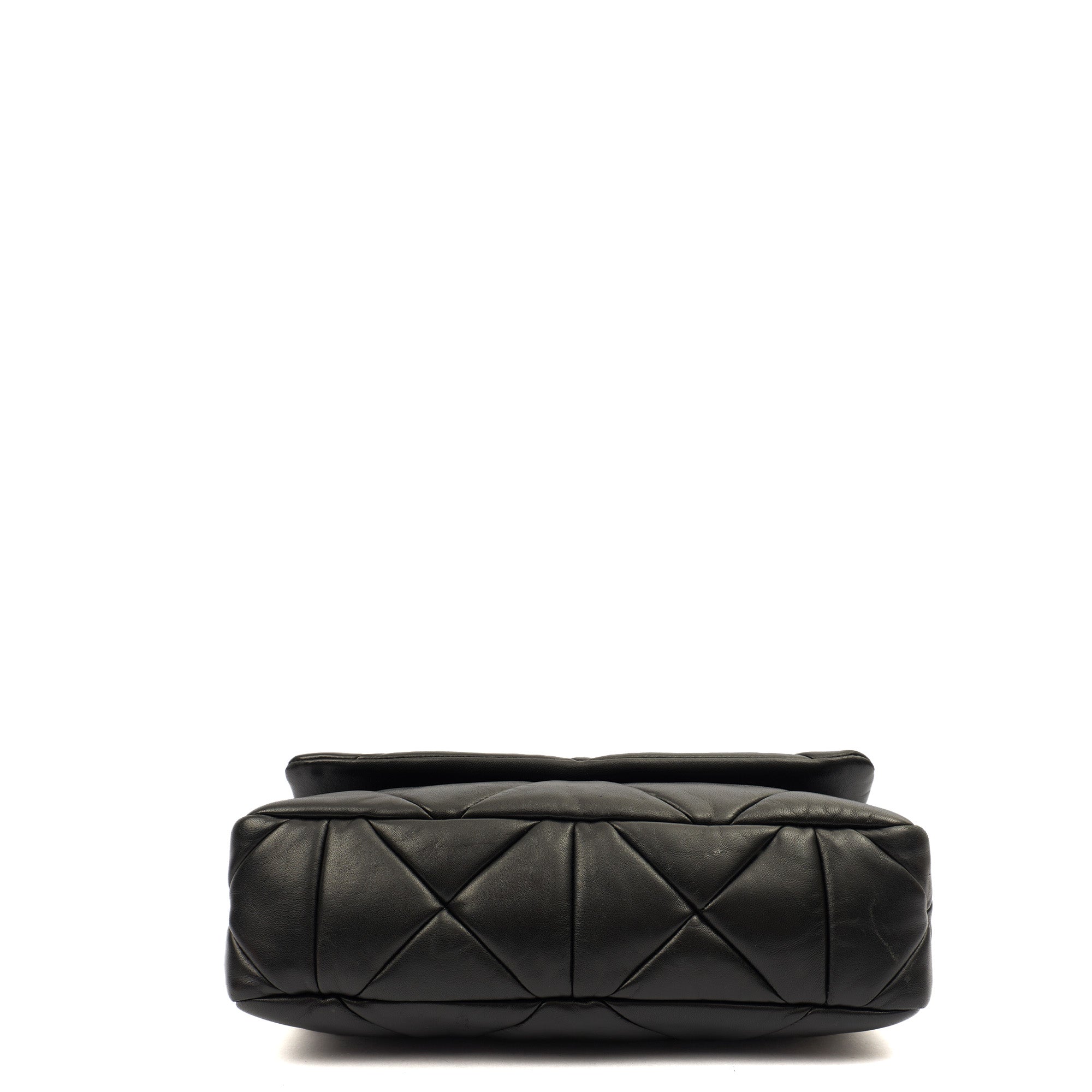 Prada Cross Body System Patchwork bag in Black, Leather