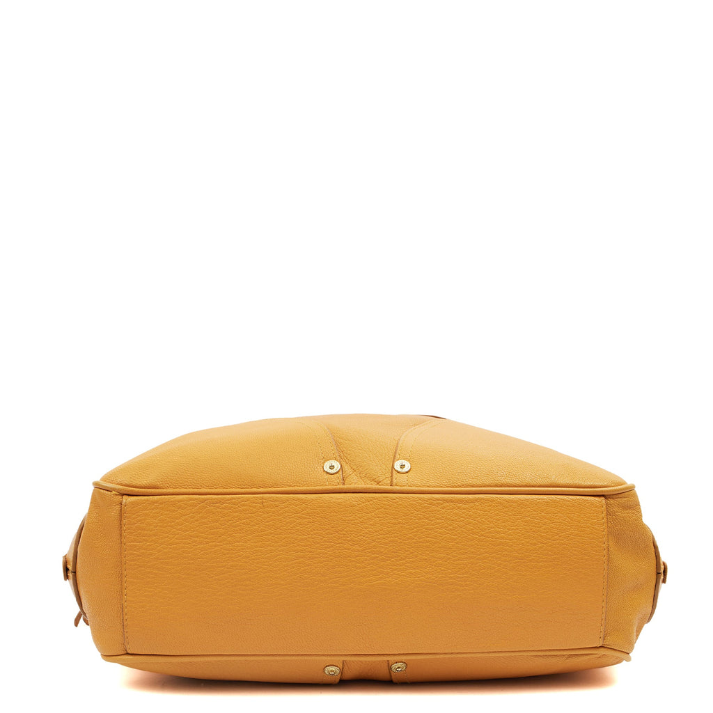 Mulberry Bucket Bag Poppy in Yellow, Leather