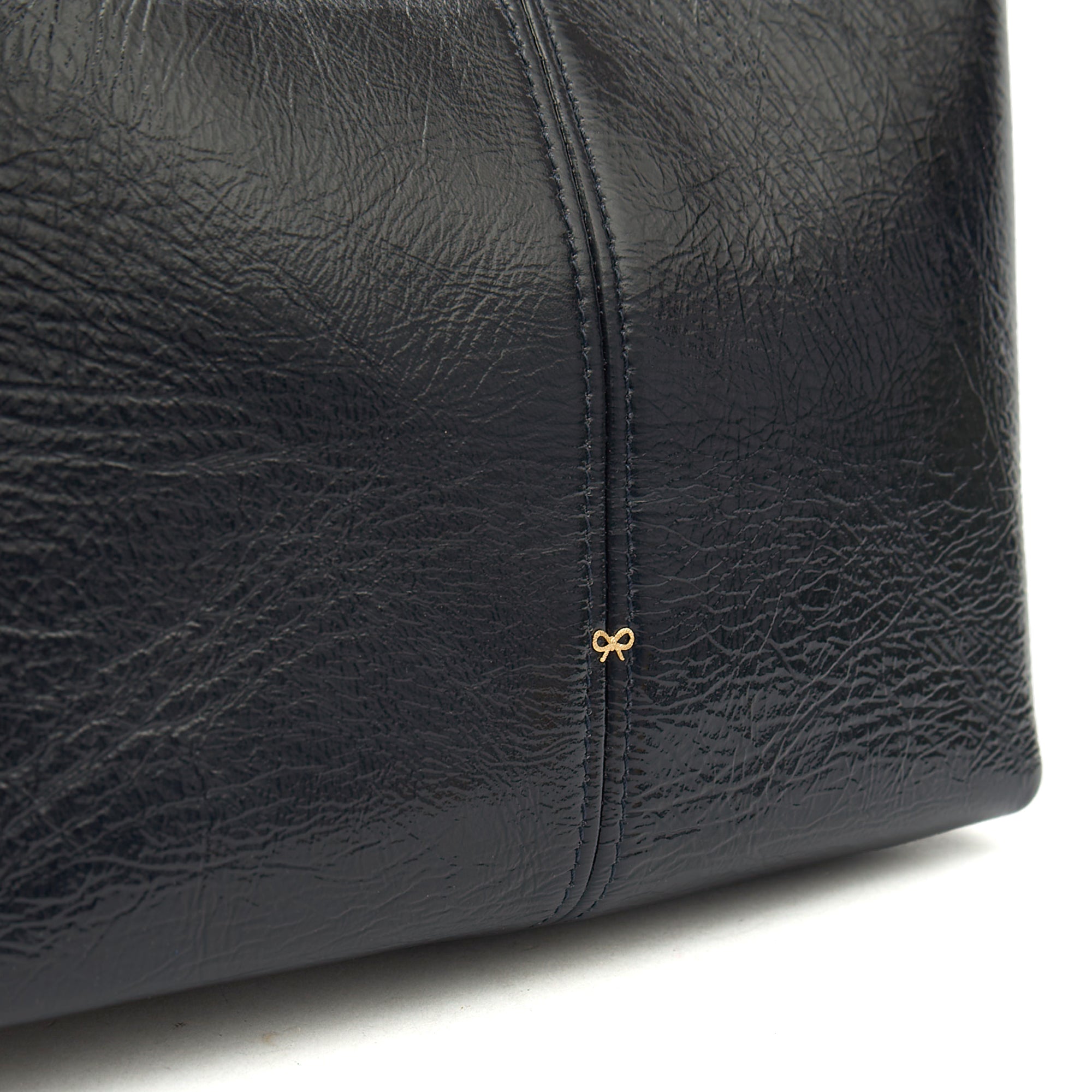 Anya Hindmarch Tote Build a Bag - Small in Blue, Patent Leather