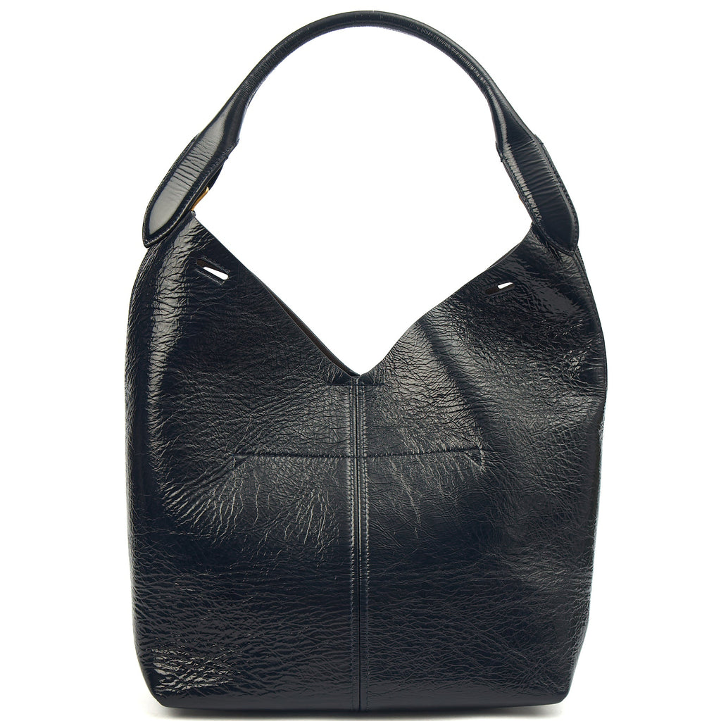 Anya Hindmarch Tote Build a Bag - Small in Blue, Patent Leather