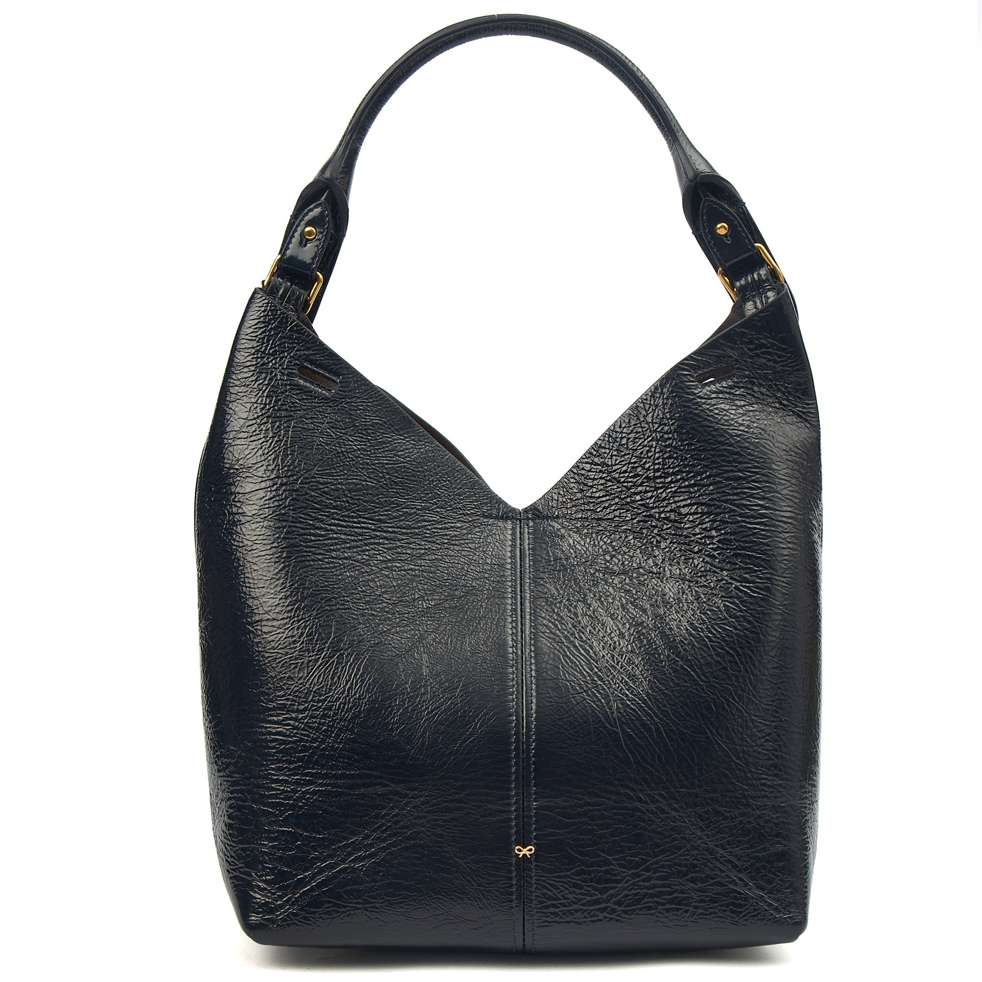 Anya Hindmarch Tote Build a Bag - Small in Blue, Patent Leather
