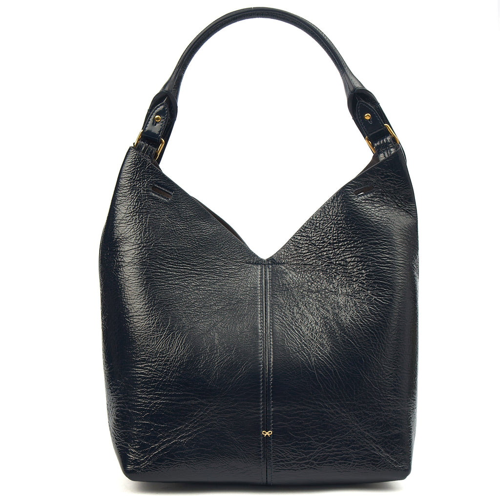 Anya Hindmarch Tote Build a Bag - Small in Blue, Patent Leather