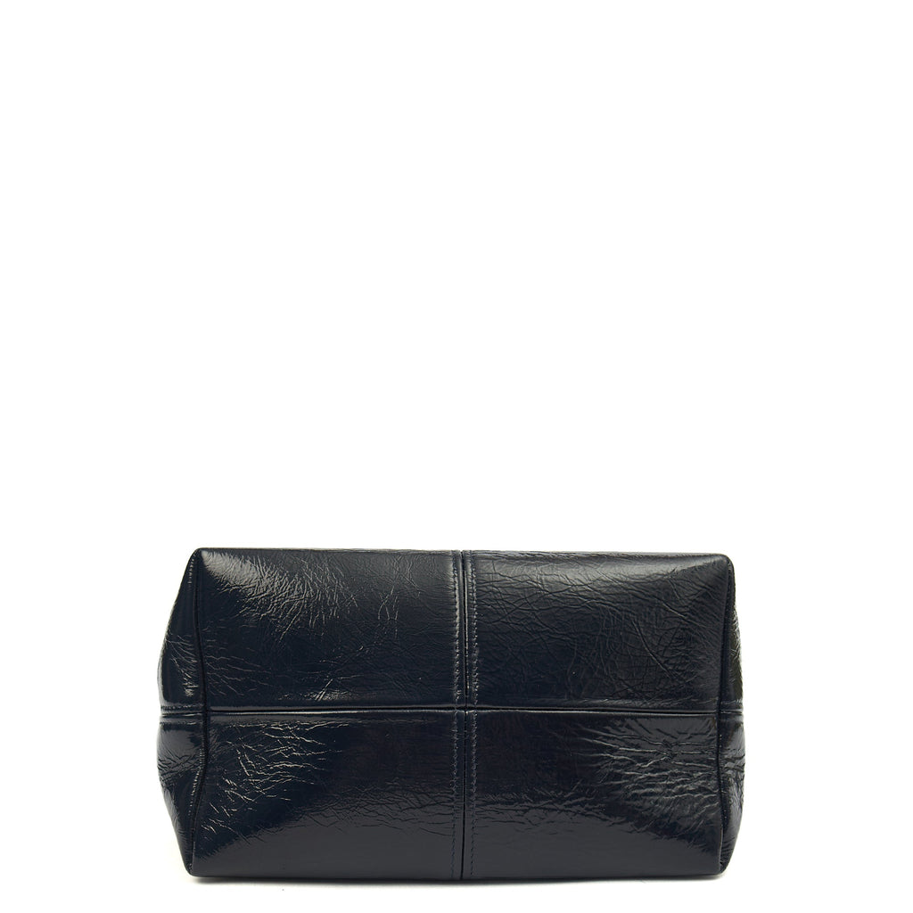 Anya Hindmarch Tote Build a Bag - Small in Blue, Patent Leather