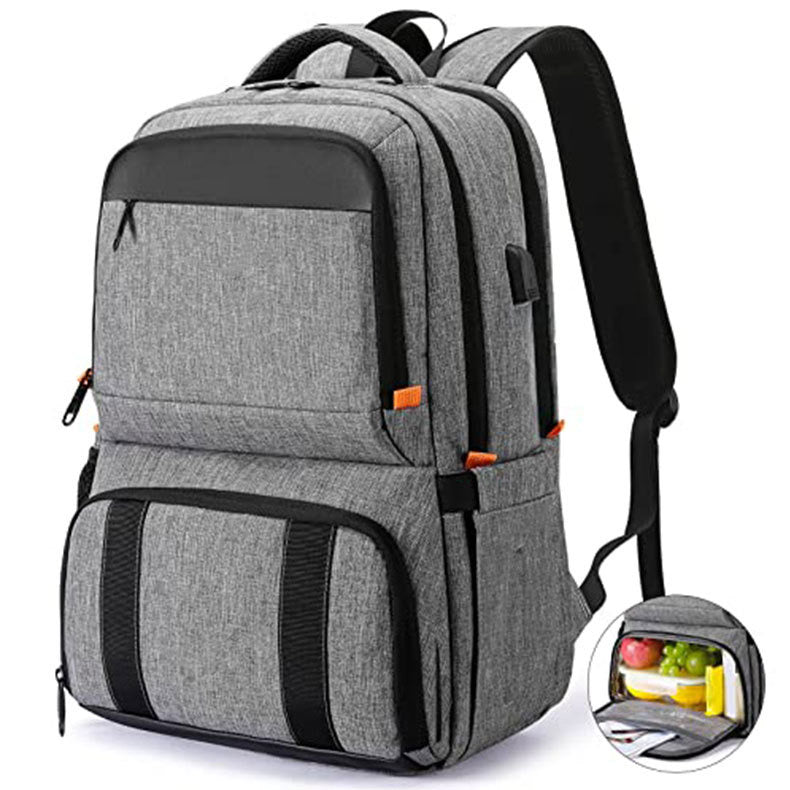 Lunch Backpack, Insulated Cooler Backpack Lunch Box for Men Women with USB Port AB230