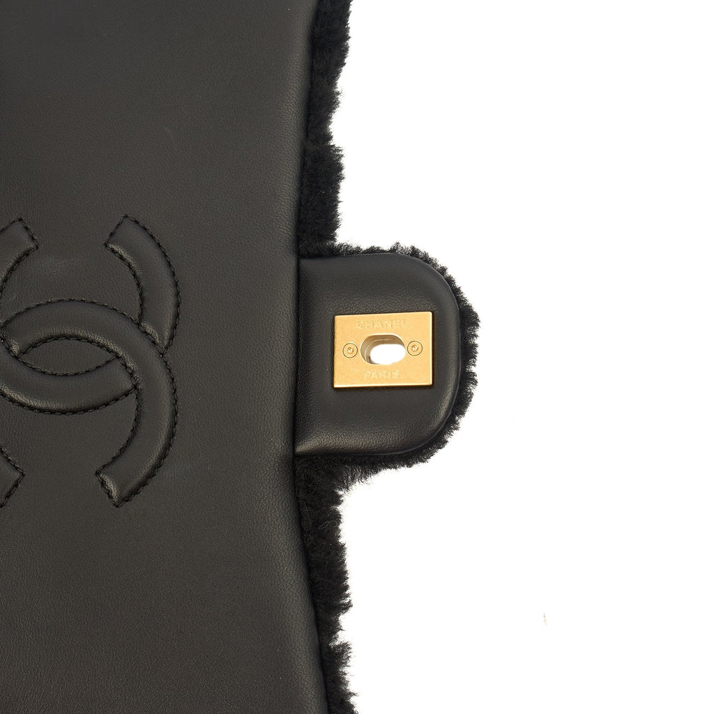 Chanel Shoulder Bag Flap Bag in Black, Canvas