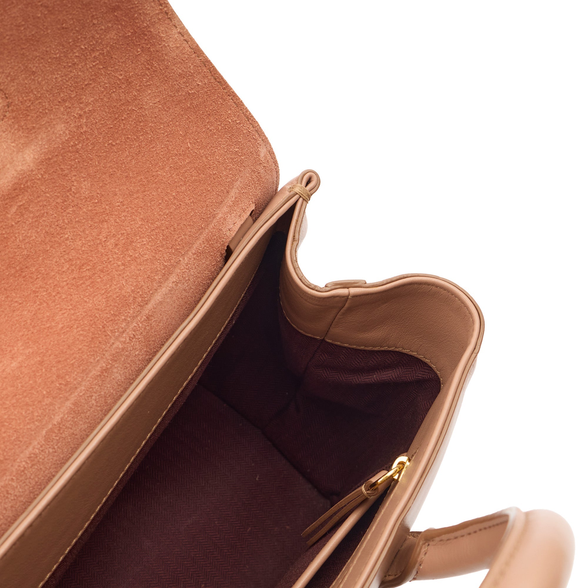 Mulberry Tote Bayswater Backpack in Dark Blush, Calfskin Leather