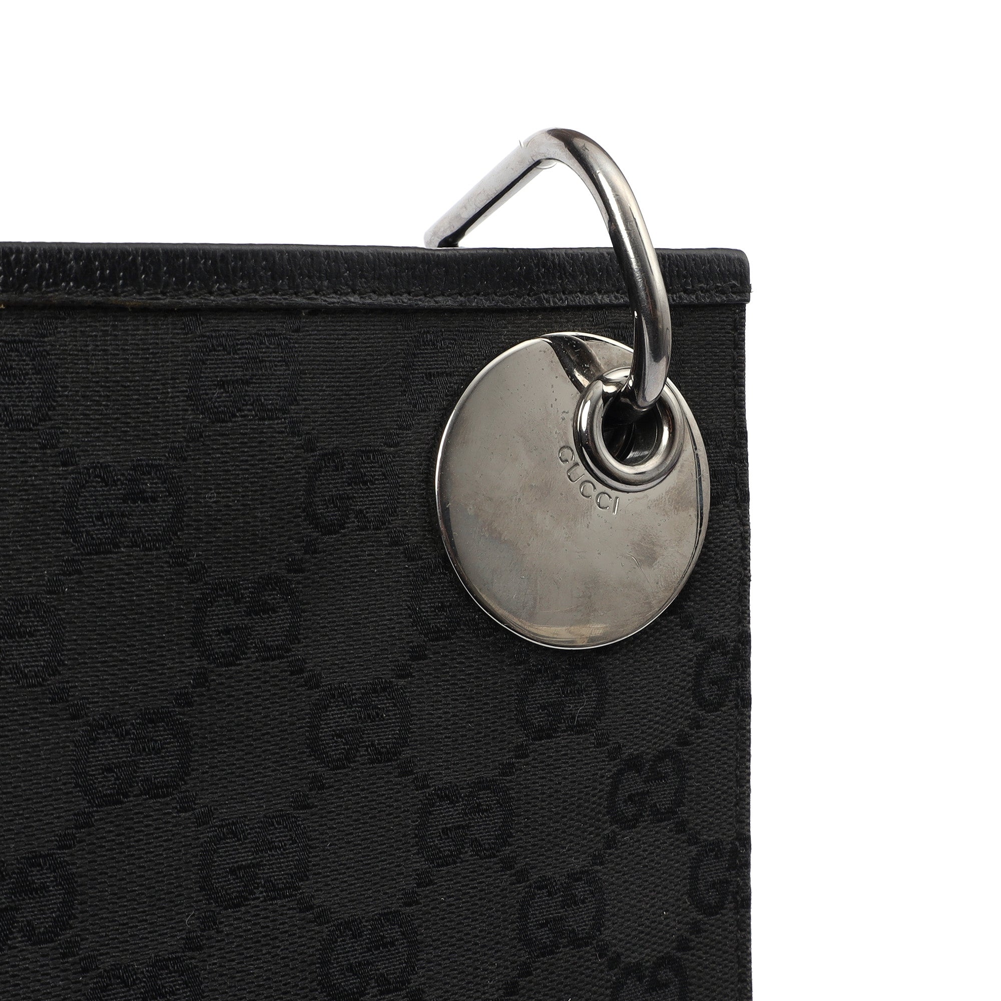 Gucci Cross Body Eclipse Tote in Night Courrier GG Supreme, GG Canvas