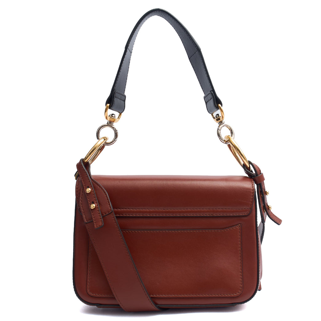 Chloe Cross Body Chloe C - Small in Red, Calfskin Leather