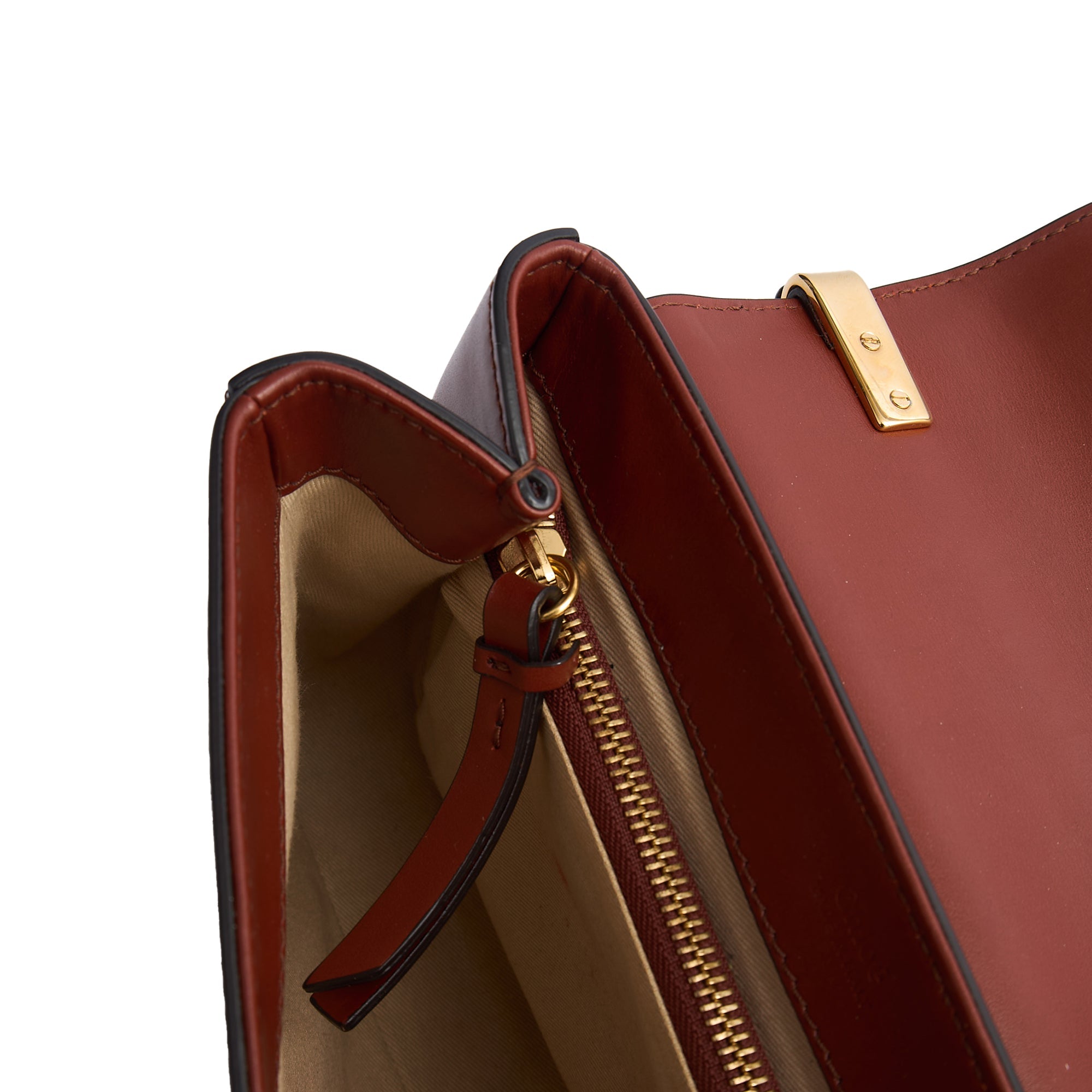 Chloe Cross Body Chloe C - Small in Red, Calfskin Leather