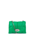 Mulberry Cross Body Little Softie in Lawn Green, Leather
