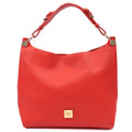 Mulberry Shoulder Bag Freya in Fiery Red, Calfskin Leather