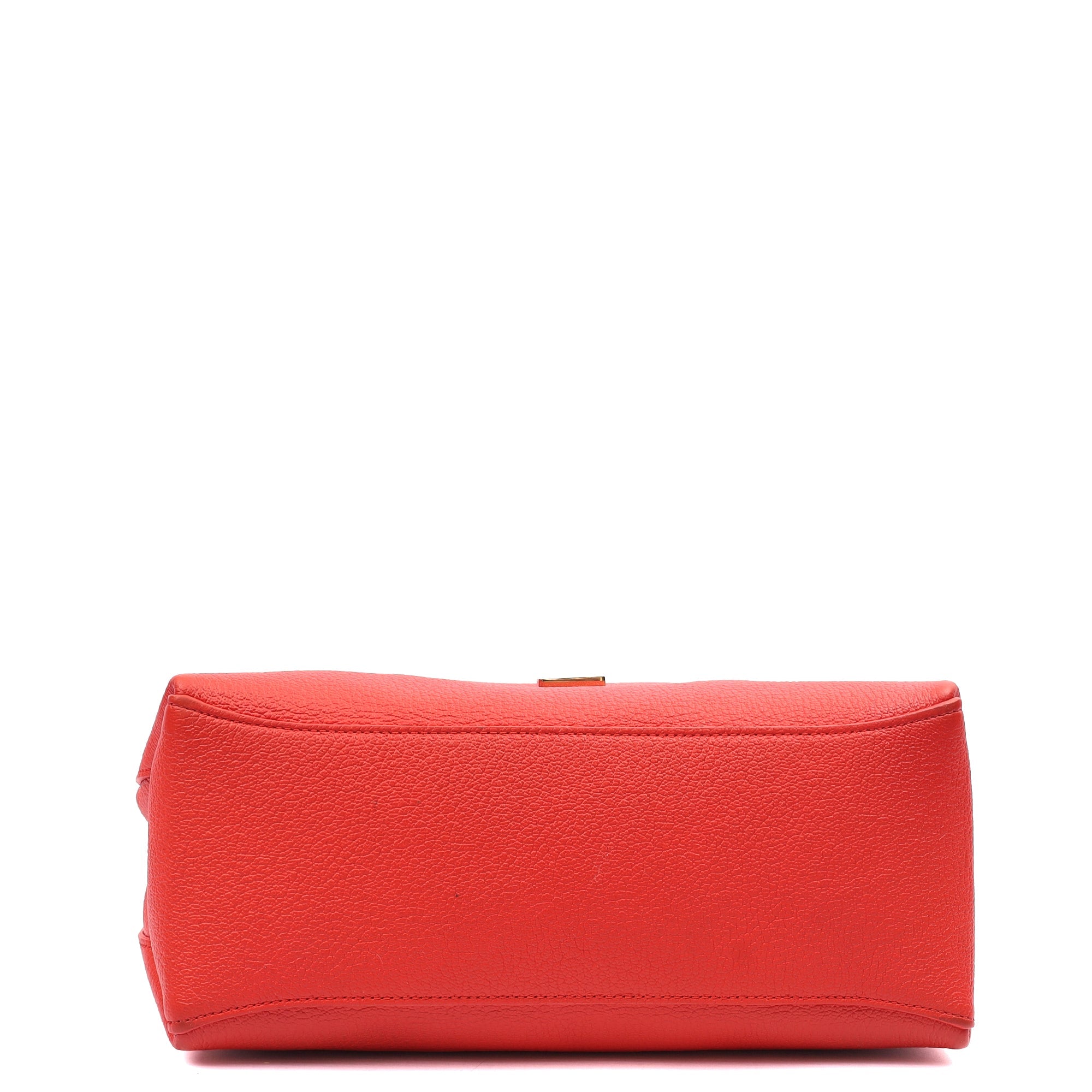 Mulberry Shoulder Bag Freya in Fiery Red, Calfskin Leather